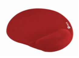 C-TECH Podložka pod myš gelová MPG-03, červená, 240x220mm