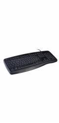 C-TECH Klávesnice KB-107 USB, ERGO,  černá, CZ/SK