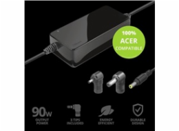 TRUST napájecí adaptér MAXO pro notebooky ACER 90W, vč. koncovek
