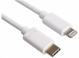 PREMIUMCORD Apple Lightning - USB-C™ USB nabíjecí a datový kabel MFi pro Apple iPhone/iPad, 1m