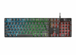 TRUST herní klávesnice GXT 835 Azor Illuminated Gaming Keyboard CZ/SK