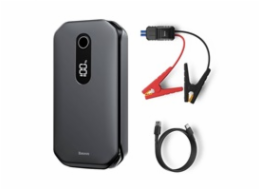 Baseus Super Energy Car Jump Starter 12000mAh, 1000A, USB (černý)