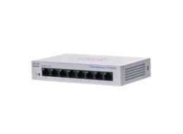 Cisco switch CBS110-8T-D (8xGbE, fanless)