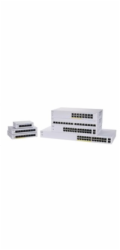 Cisco switch CBS110-8T-D (8xGbE, fanless)