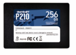 Patriot P210 256GB, P210S256G25 SSD / 2,5" / Interní / SATA 6GB/s / 7mm
