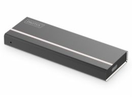 Digitus USB Type-C 3.1 Externí SSD skříň M.2 (NVMe) , hliníkové pouzdro, M-klíč nebo B + M-klíč