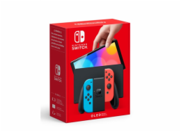 Nintendo Switch OLED, Neon-Rot/modrá