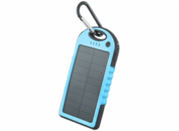 Setty solární power banka 5000mAh modrá