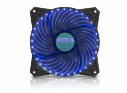 EVOLVEO ventilátor 120mm, LED 33 bodů, modrý