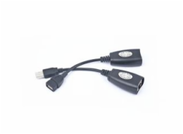 GEMBIRD Kabel USB Aktivní prodlužka 30m USB (LAN)