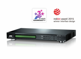 ATEN VM5404H-AT-G 4x4 HDMI Matrix Switch W/Scaler ( video wall )W/EU POW ER CORD