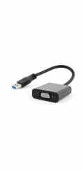 Gembird AB-U3M-VGAF-01 Gembird adaptér USB 3.0 (M) na VGA (F), černý, blistr