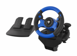 Genesis Seaborg 350 NGK-1566 Herní volant, multiplatformní pro PC, PS4, PS3, Xbox One, Switch, 180°