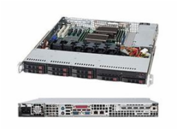 SUPERMICRO 1U chassis 8x 2,5" (2xNVMe) HS SAS/SATA (2x HD), 600W (80PLUS Platinum)