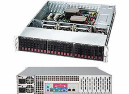 SUPERMICRO 2U chassis 24x 2,5" HS SAS/SATA (12Gb/s SAS3 Expander - 1x SFF 8643), 2x920W (80PLUS platinum)