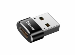 Baseus adaptér USB samec na USB-C samice 3A, OTG, černá