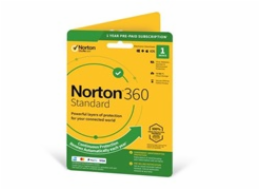 Lenovo PROMO - NORTON 360 STANDARD 10GB +VPN 1 uživatel pro 1 zařízení na 1rok - Karta Attached