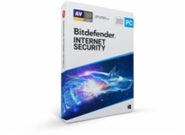 Bitdefender Internet Security - 3PC na 2 roky - elektronická licence do emailu