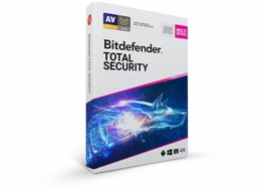 Bitdefender Total Security - 10 zařízení na 1 rok - elektronická licence do emailu