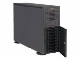 SUPERMICRO Tower/4U Workstation 2x LGA3647, iC621, 16x DDR4, 8x HS (3,5"), 2x2200W (titanium), 2x10GbE, IPMI