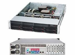 SUPERMICRO CSE-825TQC-R1K03WB SUPERMICRO 2U chassis 8x 3,5" HS SAS3/SATA, 2x1000W (80PLUS Titaninum) , WIO