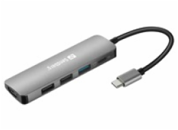 Sandberg 136-32 USB-C Dock HDMI+3xUSB+PD 100W