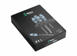 Wera 3334/3350/3355/6 Screwdriver Set, Inox + Rack