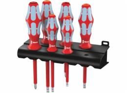 Wera 022745 Sada šroubováků Kraftform VDE 3165 i/6, izolované, nerezová ocel, (6 dílů + stojánek)