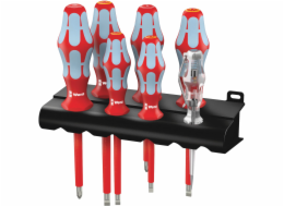 Wera 3160 i/7 sada šroubováků Kraftform Plus, nerez + stojan