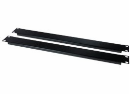 1U Blanking Panel Kit 19" Black
