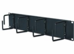 Horizontal cable organizer 2U