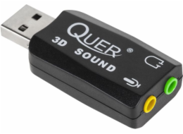 Zvuková karta Quer USB 5.1 Quer (KOM0638)