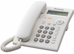 Bílý stolní telefon Panasonic KX-TSC11PDW