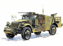 ZVEZDA M-3 Armored Scout Car