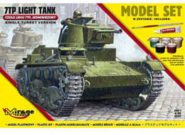 Polský lehký tank 7TP set