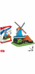 Puzzle 3D Wiatrak Holenderski Zestaw XL