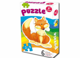 Promatek PROMATEK První puzzle, Zvířátka 1 - 0321