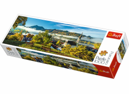 Trefl Puzzle 1000 Panorama - Na jezeře Schliersee (29035)