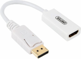 AV Unitek DisplayPort - HDMI adaptér bílý (Y-6332)