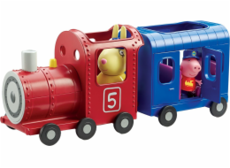 Tm Toys Peppa Train s kočárem + figurky (06152)