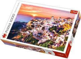 Trefl Puzzle Západ slunce nad Santorini 1000 ks. (10435)