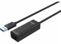Unitek USB síťový adaptér – RJ-45 (zásuvka do zásuvky) Černá (Y-1468)