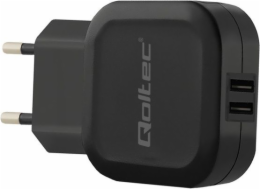 Qoltec Smartphone / Tablet 2x USB nabíječka (50185)