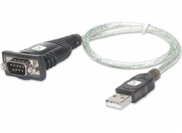 Techly USB to Serial Adapter Converter in Blister IDATA USB-SER-2T