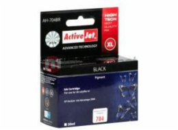 Activejet AH-704BR Inkoust (náhrada za HP 704 CN692AE; Premium; 20 ml; černý)