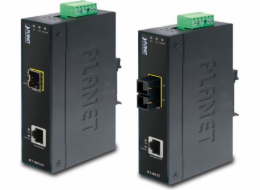 Planet IFT-805AT optický konvertor, SFP, DIN, IP30, -40 až 75 st.C