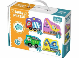 Trefl Baby Classic Vehicles na staveništi