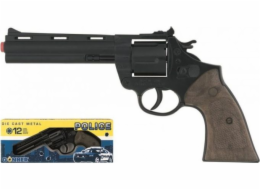 Rewolwer policyjny metalowy 12 naboi GONHER 123/6