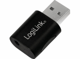 USB adaptér LogiLink s 3,5 mm konektorem TRRS