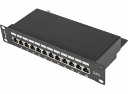 Lanberg PPF6-9012-B patch panel